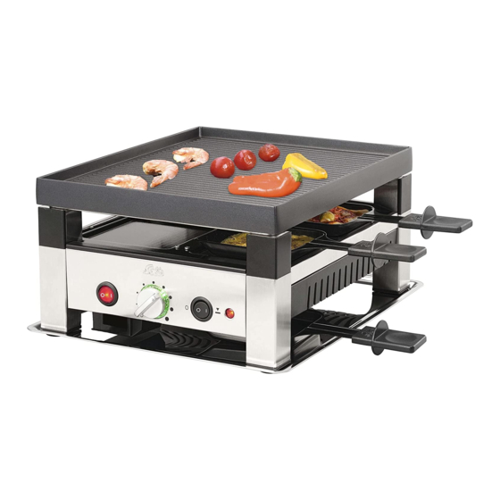 SOLIS 5 IN 1 TABLE GRILL FOR 4 7910 Kurzanleitung