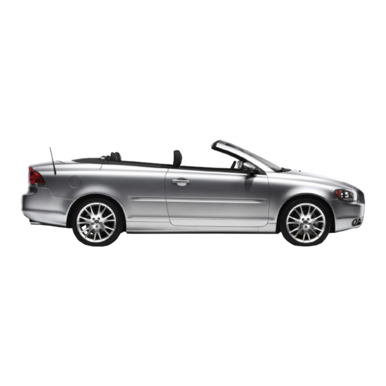 Volvo C 70 2006 Handbuch