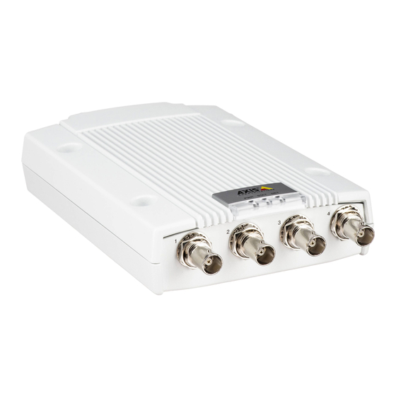 Axis M7014 Installationsanleitung