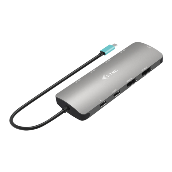 i-tec C31NANOHDM2DOCPD Gebrauchsanweisung