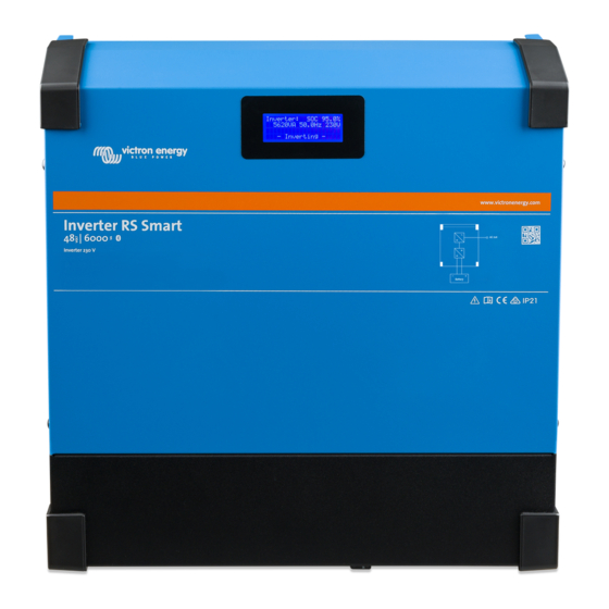 Victron energy RS Smart Bedienungsanleitung