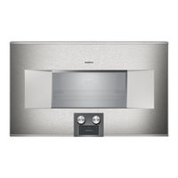 Gaggenau BS471102 Gebrauchs- Und Montageanleitung