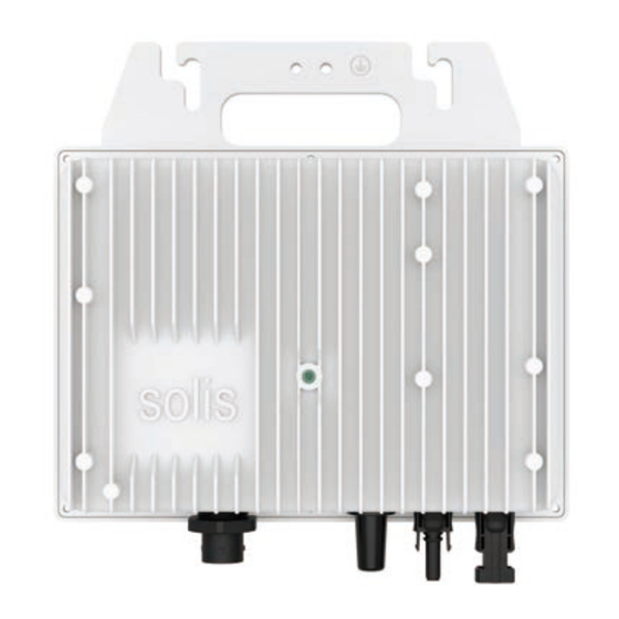 SOLIS S6-Serie Benutzerhandbuch