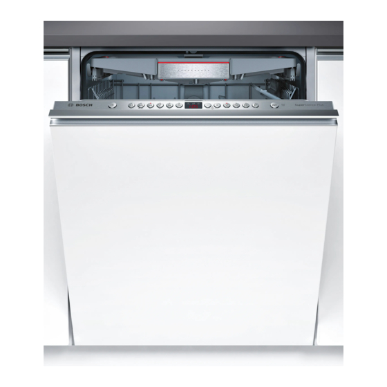 Bosch SMV69N80EU Gebrauchsanleitung