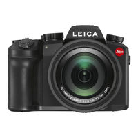 Leica V-LUX 5 Bedienungsanleitung