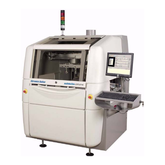 Vitronics Soltec mySelective 6745 Wartung