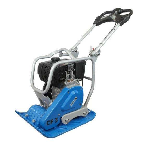 Weber mt CF 3-II H Bedienungs- Und Wartungsanleitung