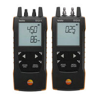 testo 512-1 Bedienungsanleitung