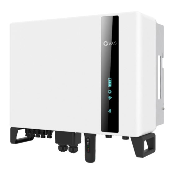 SOLIS S6 Serie Benutzerhandbuch