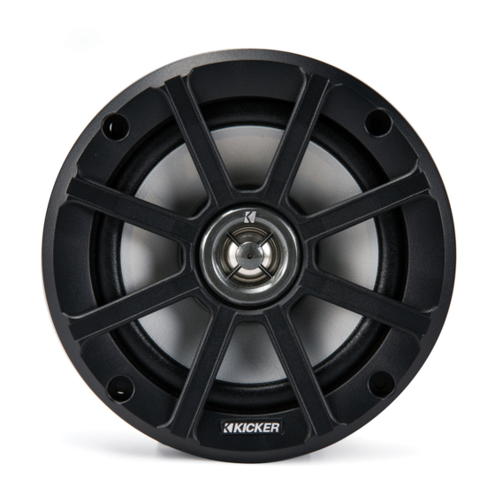 Kicker PSC65 Benutzerhandbuch