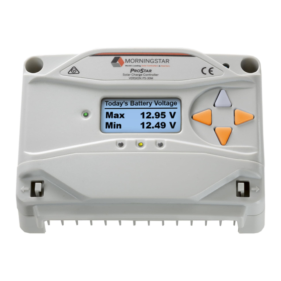 Morningstar ProStar PS-15 Bedienerhandbuch