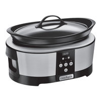 crockpot SCCPBPP605 Bedienungsanleitung