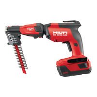 Hilti SD 5000-A22 Bedienungsanleitung