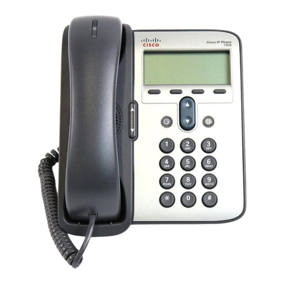 Cisco 7906G Benutzerhandbuch