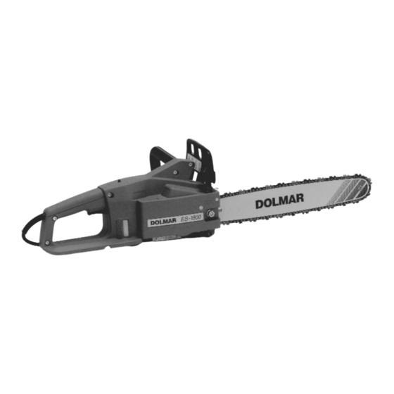 Dolmar ES-1800 Bedienungsanleitung