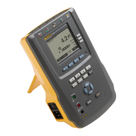 Fluke Biomedical ESA612 Bedienungsanleitung