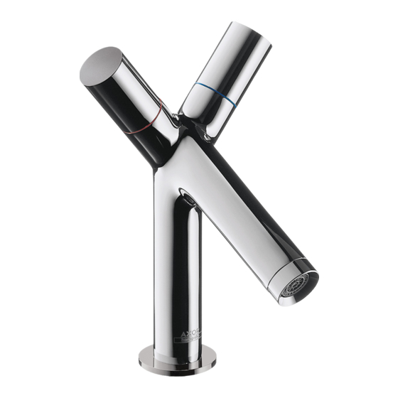 Hansgrohe Axor Starck 10030 Serie Montageanleitung