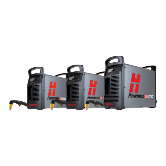 Hypertherm Powermax65 SYNC Betriebsanleitung