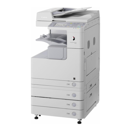 Canon ImageRUNNER 2545i Anwenderhandbuch