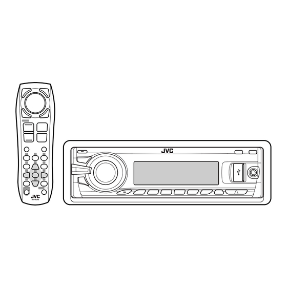 JVC KD-DV7401 Bedienungsanleitung