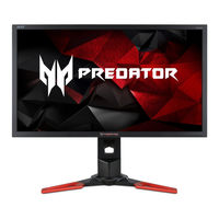Acer Predator XB281HK Kurzanleitung