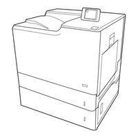 HP Color LaserJet Enterprise M653x Installationshandbuch