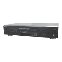 Sony CDP-XE270 Bedienungsanleitung