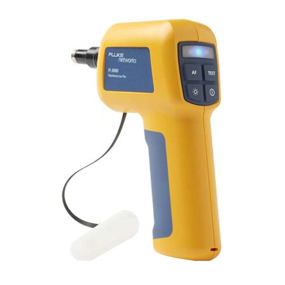 Fluke Networks FI-3000 FiberInspector Pro Bedienungshandbuch