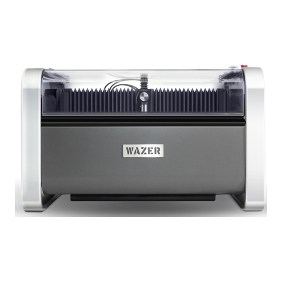 Wazer Water jet cutter Benutzerhandbuch