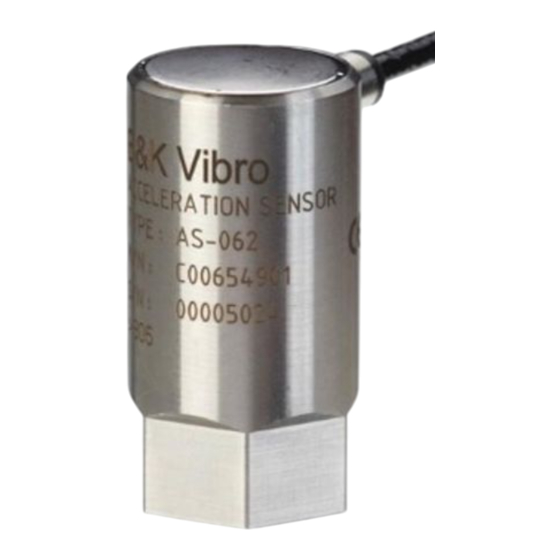 Brüel & Kjær Vibro ASA-06 Serie Betriebsanleitung