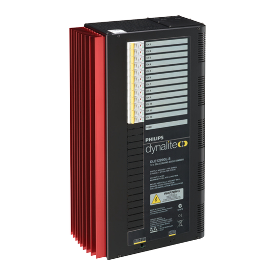 Philips Dynalite DLE1220GL Installationsanweisungen