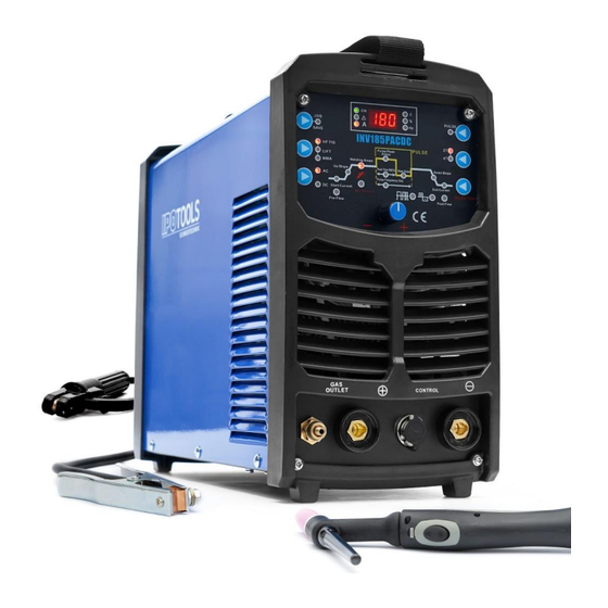 IPOTOOLS WIG INV185PACDC IGBT Digital Originalbetriebsanleitung