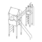 Spielanlagen KOMPAN Basic822000-3013 Bedienungsanleitung