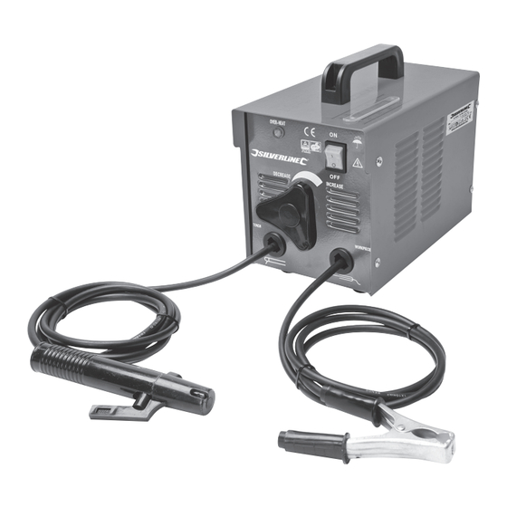 Silverline Arc Welder Handbuch
