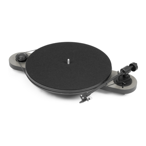 Pro-Ject Audio Systems Pro-Ject Elemental Bedienungsanleitung