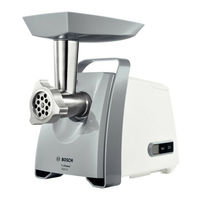 Bosch MFW6 Serie Gebrauchsanleitung