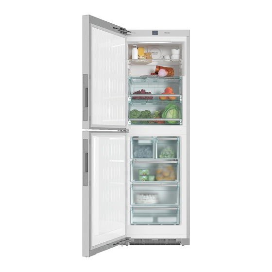 Miele KFNS 28463 E ed/cs Gebrauchs- Und Montageanweisung
