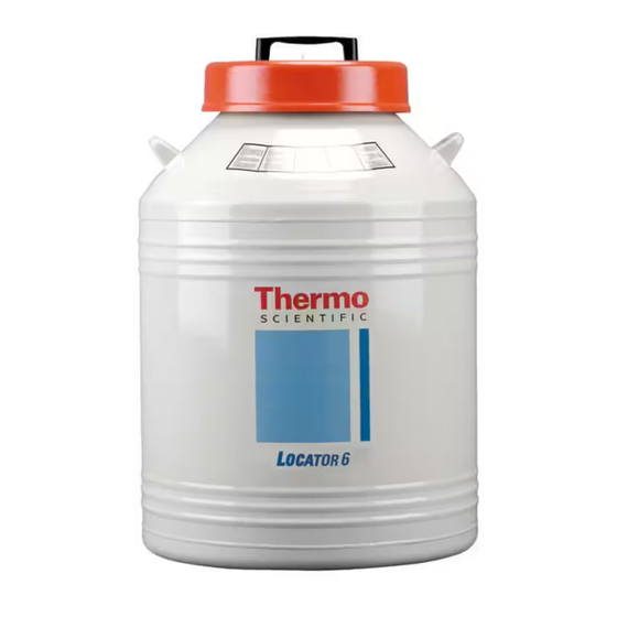 Thermo Scientific Locator series Betriebshandbuch