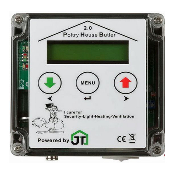 JT Poultry House Butler 2.0 Original Bedien- Und Montageanleitung
