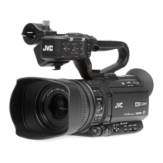 JVC GY-HM250U Bedienungsanleitung