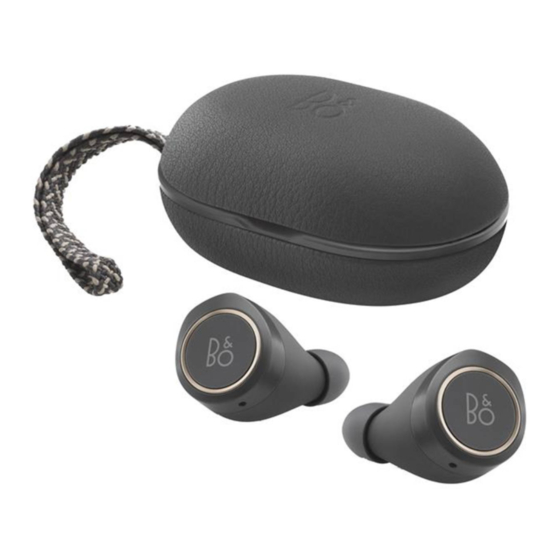 BeoPlay E8 Bedienungsanleitung
