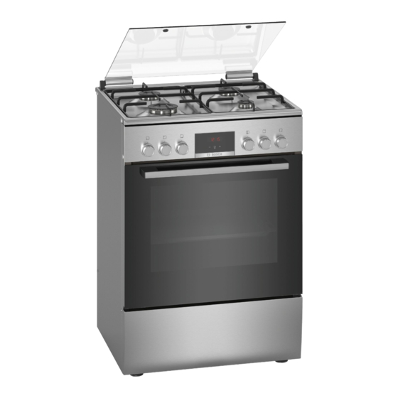 Bosch HXN390D50 Gebrauchs- Und Montageanleitung