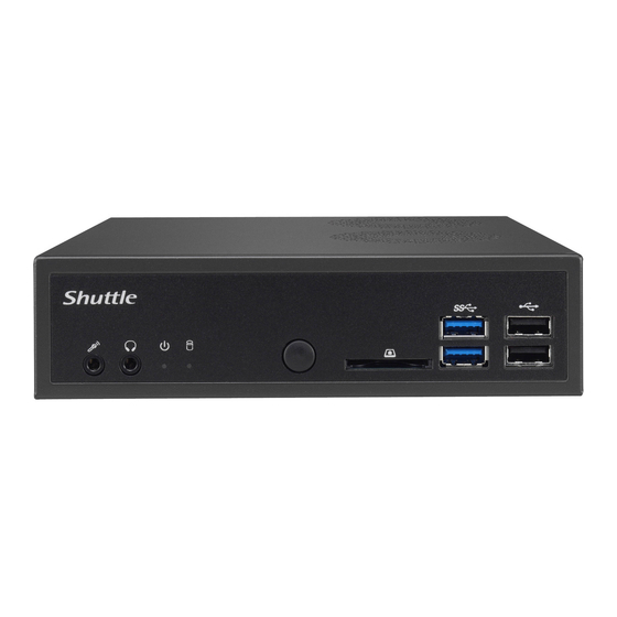 Shuttle DH110 Series Kurzanleitung