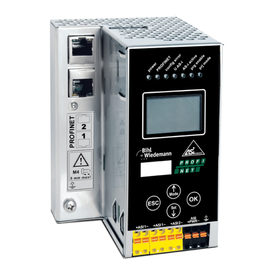 bihl+Wiedemann BWU3759 Montageanweisung