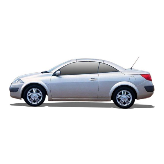 Renault Megane Cabrio Reparaturhandbuch