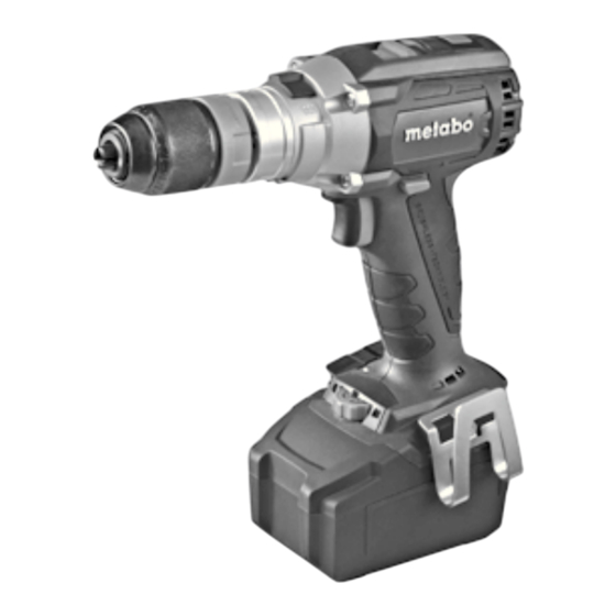 Metabo BS 18 LTX Quick Originalbetriebsanleitung
