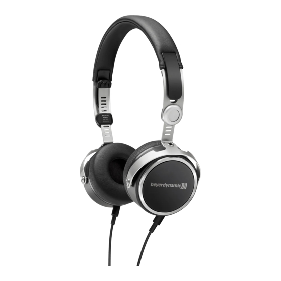 Beyerdynamic AVENTHO WIRED Handbuch