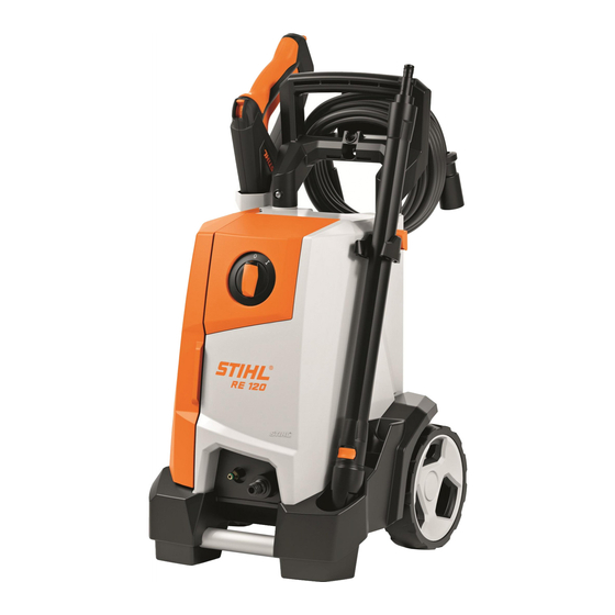 Stihl RE 120 Gebrauchsanleitung