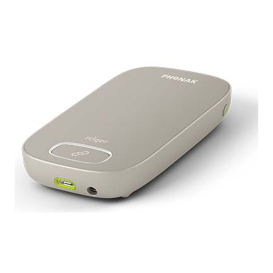 Phonak Roger Multimedia Hub Schnellstartanleitung