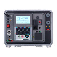 METREL MultiservicerXA MI 3321 Kurzanleitung